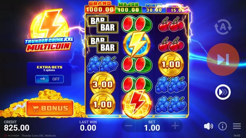 Thunder Coins XXL: Multicoin slot screenshot 2