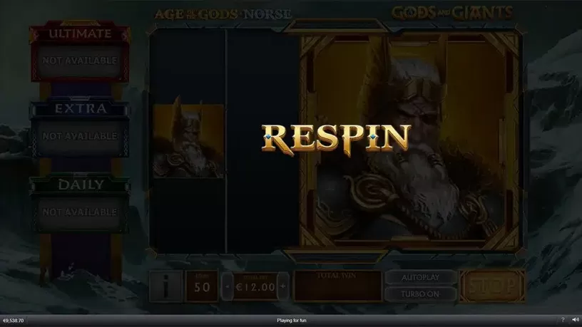 Age of the Gods Norse Gods and Giants slot screenshot 4