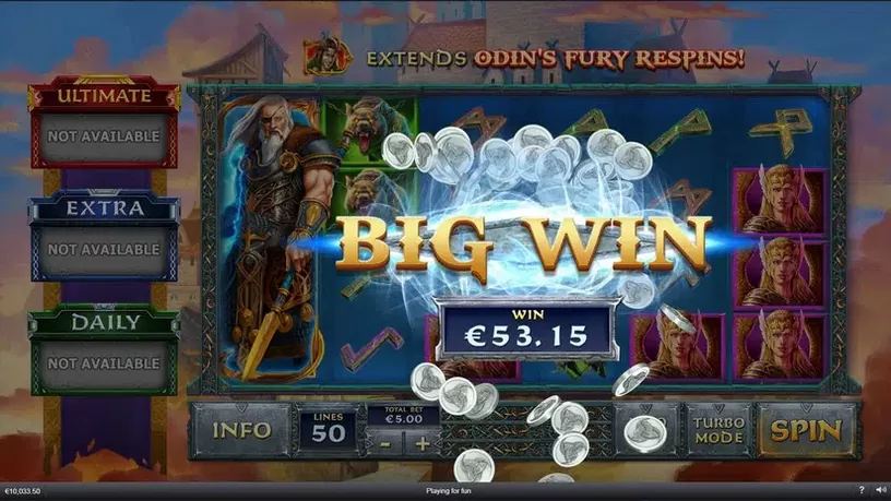 Age of the Gods Norse King of Asgard slot screenshot 6