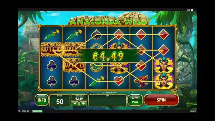 Anaconda Wild slot screenshot 2