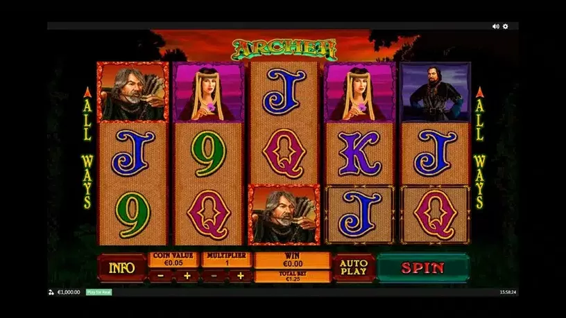 Archer slot screenshot 1