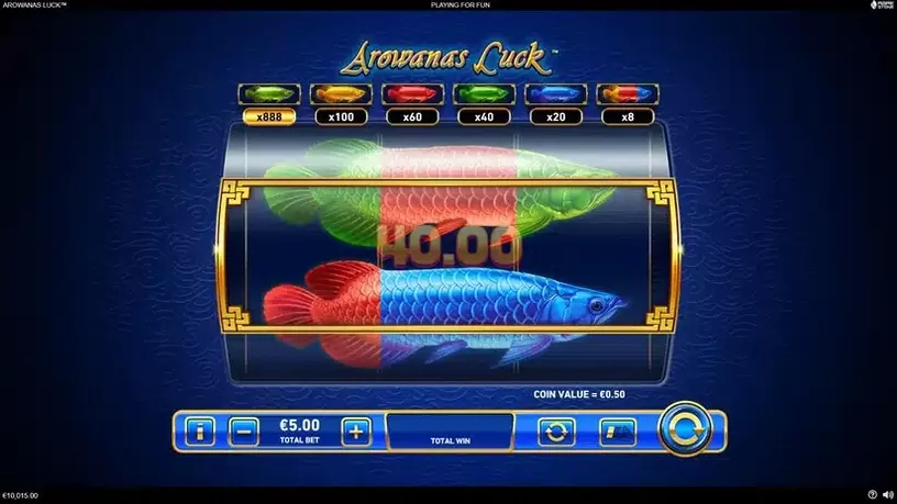 Arowanas Luck slot screenshot 3