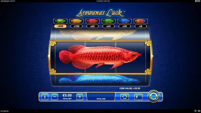 Arowanas Luck slot screenshot 1