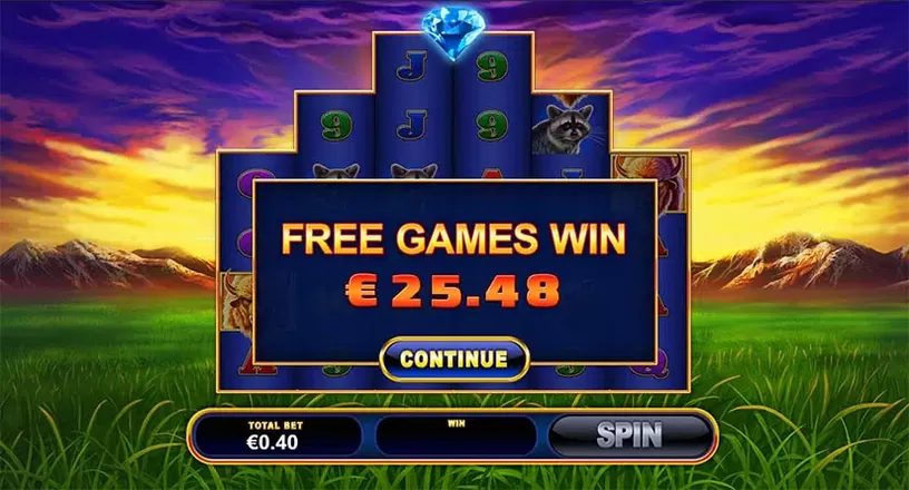 Buffalo Blitz II slot screenshot 4