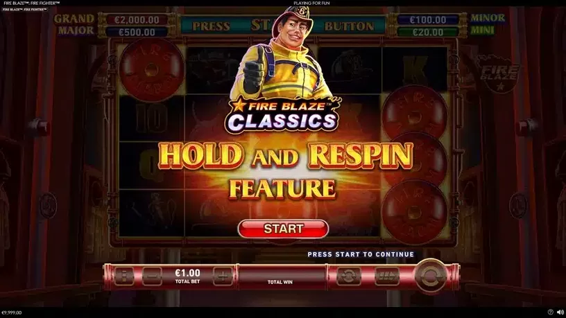 Fire Blaze Fire Fighter slot screenshot 3
