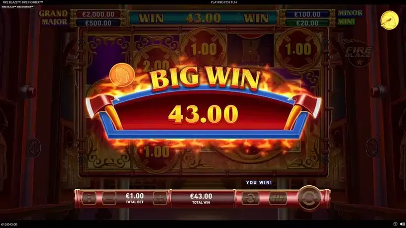 Fire Blaze Fire Fighter slot screenshot 7