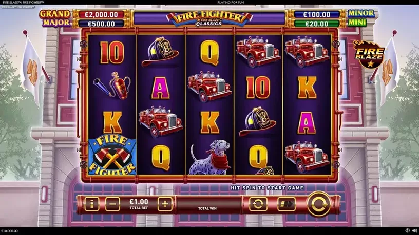 Fire Blaze Fire Fighter slot screenshot 1