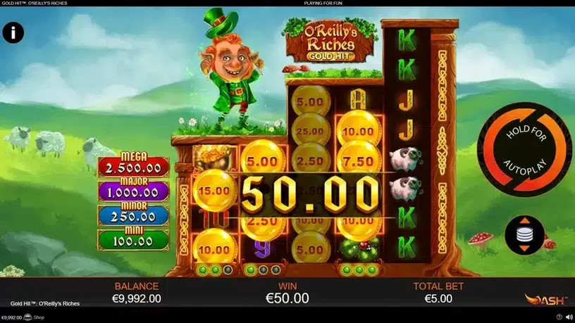Gold Hit O’Reilly’s Riches slot screenshot 4