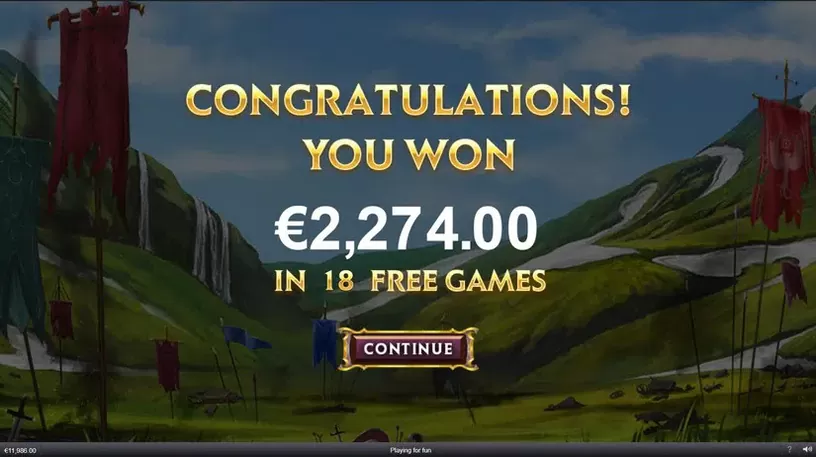 Kingdoms Rise Battle Beast slot screenshot 6