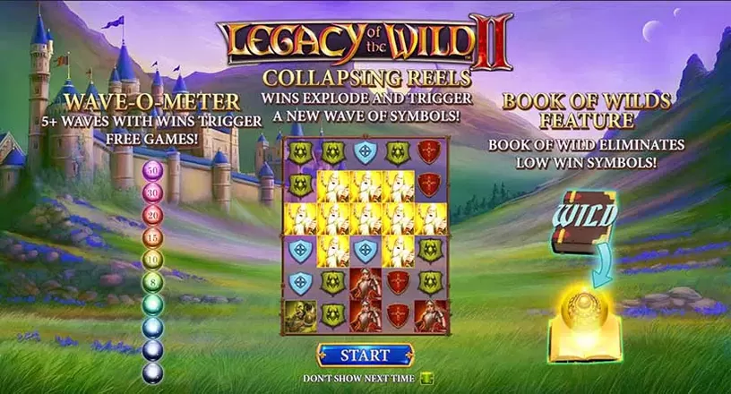 Legacy of the Wild 2 slot screenshot 1