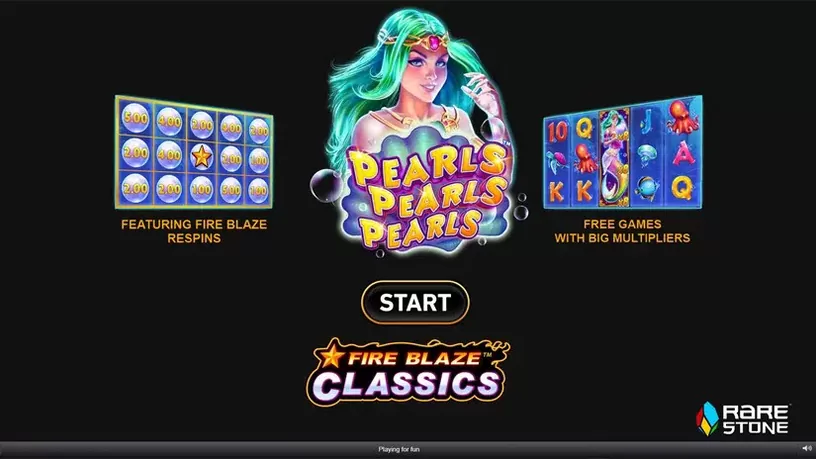 Pearls Pearls Pearls slot screenshot 1