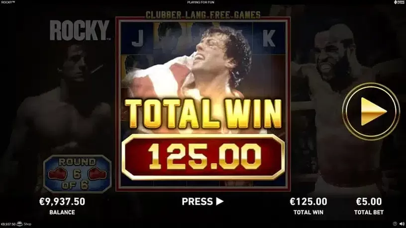 Rocky slot screenshot 7