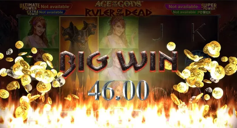 Age of the Gods Ruler of the Dead slot screenshot 3