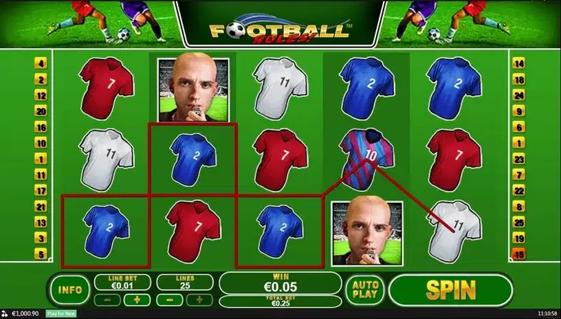 Football Rules slot screenshot 4