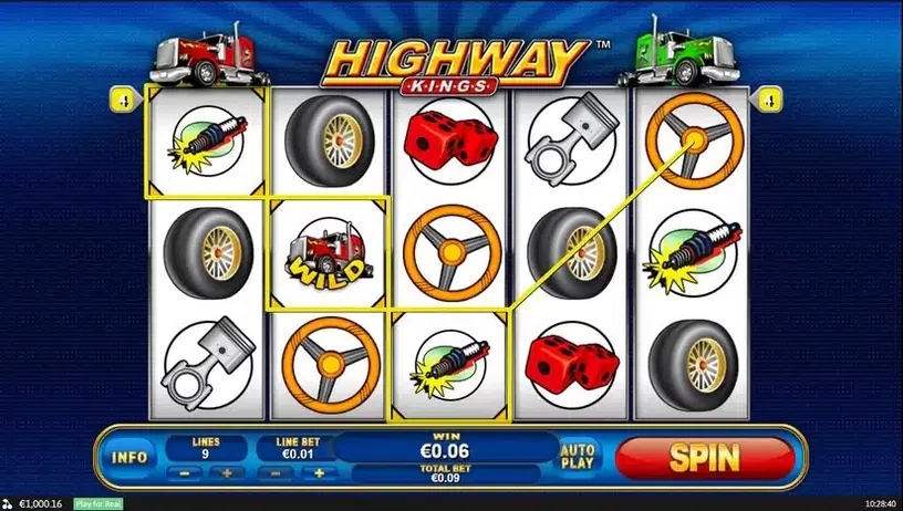 Highway Kings slot screenshot 4