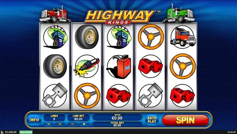Highway Kings slot screenshot 1