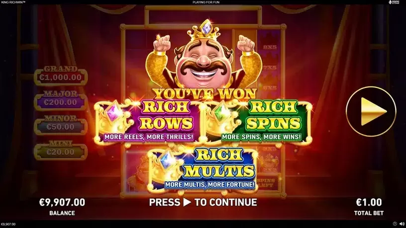 King Richwin slot screenshot 3