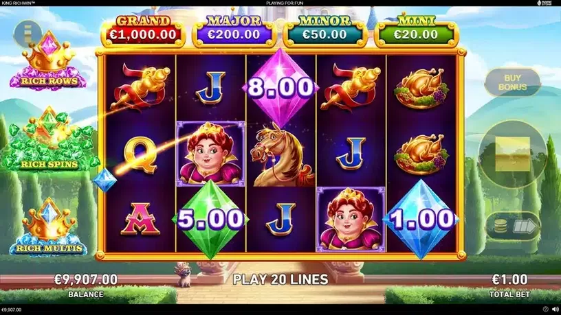 King Richwin slot screenshot 2