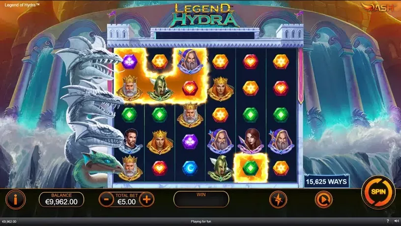 Legend of Hydra slot screenshot 2