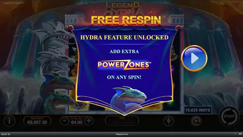 Legend of Hydra slot screenshot 4