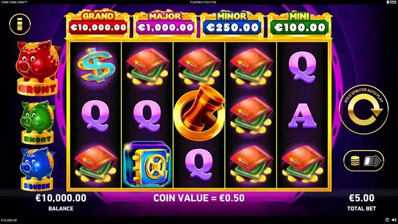 Oink Oink Oink slot screenshot 1
