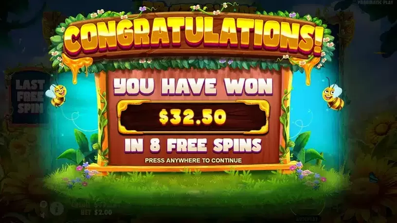 3 Buzzing Wilds slot screenshot 5