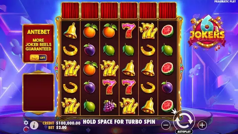 6 Jokers slot screenshot 1