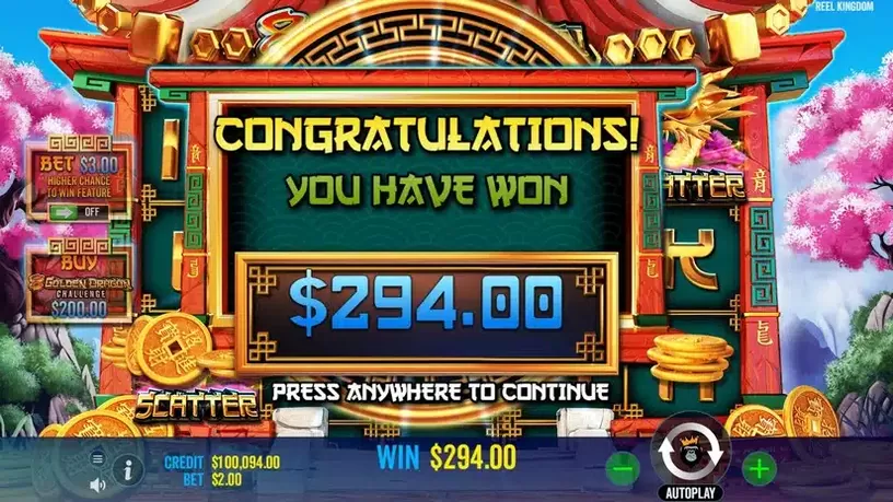 8 Golden Dragon Challenge slot screenshot 8