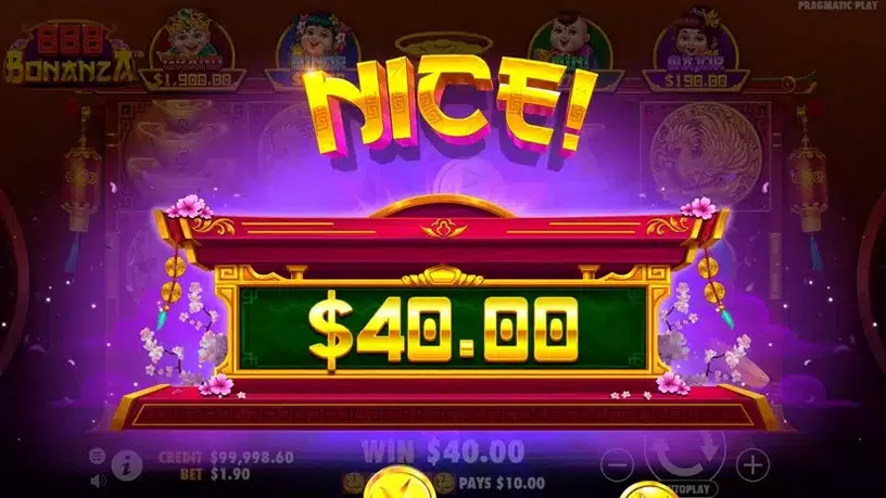 888 Bonanza slot screenshot 4