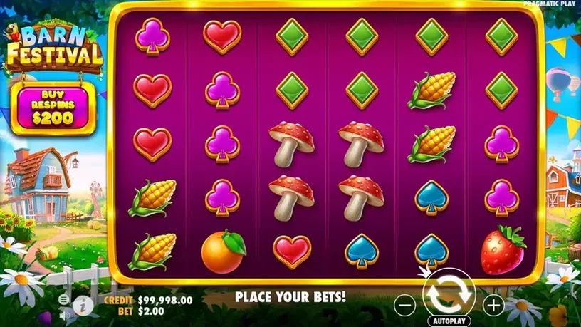 Barn Festival slot screenshot 1