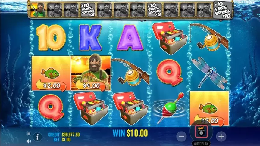 Big Bass Bonanza slot screenshot 3