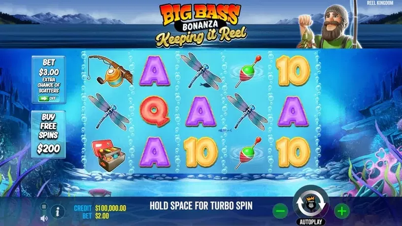 Big Bass – Keeping it Reel slot screenshot 1