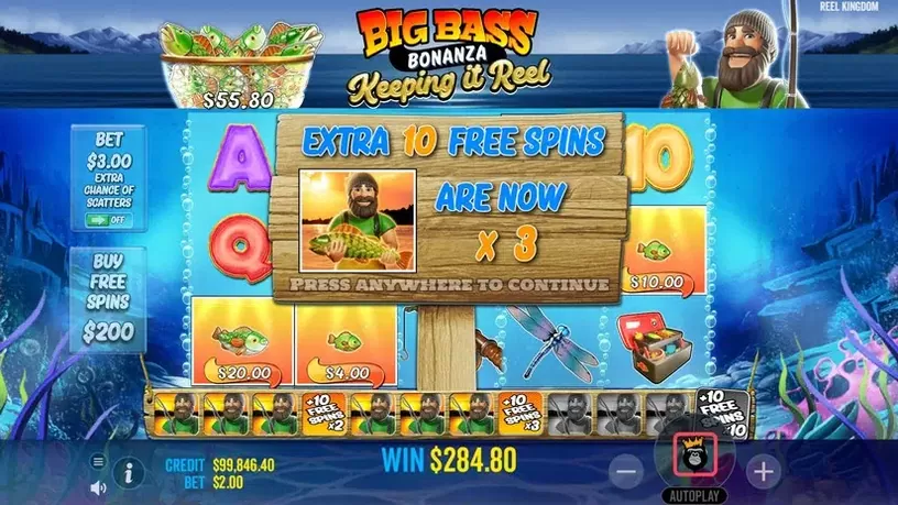 Big Bass – Keeping it Reel slot screenshot 5