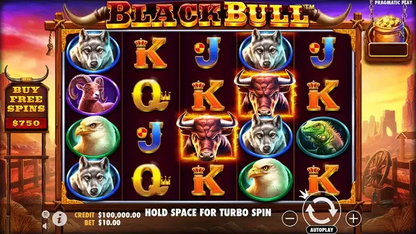 Black Bull slot screenshot 1