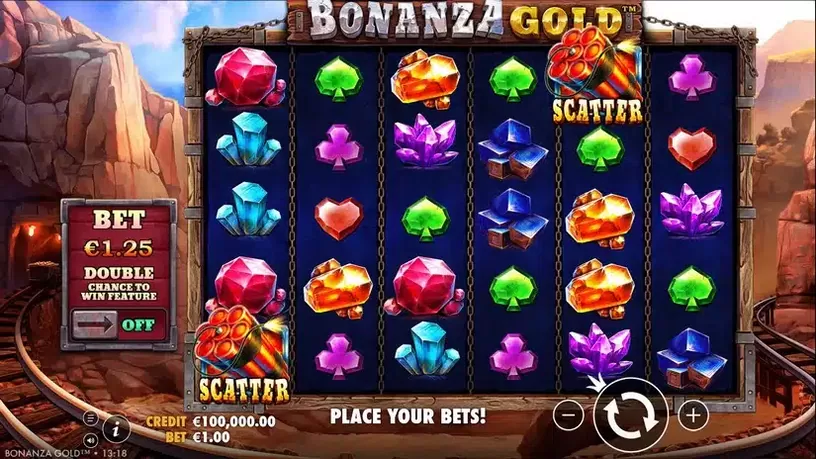 Bonanza Gold slot screenshot 1