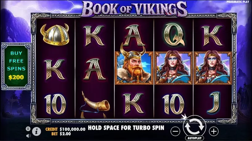 Book of Vikings slot screenshot 1