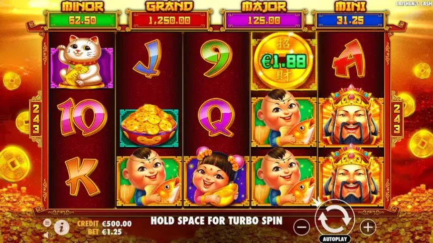 Caishen’s Cash slot screenshot 1