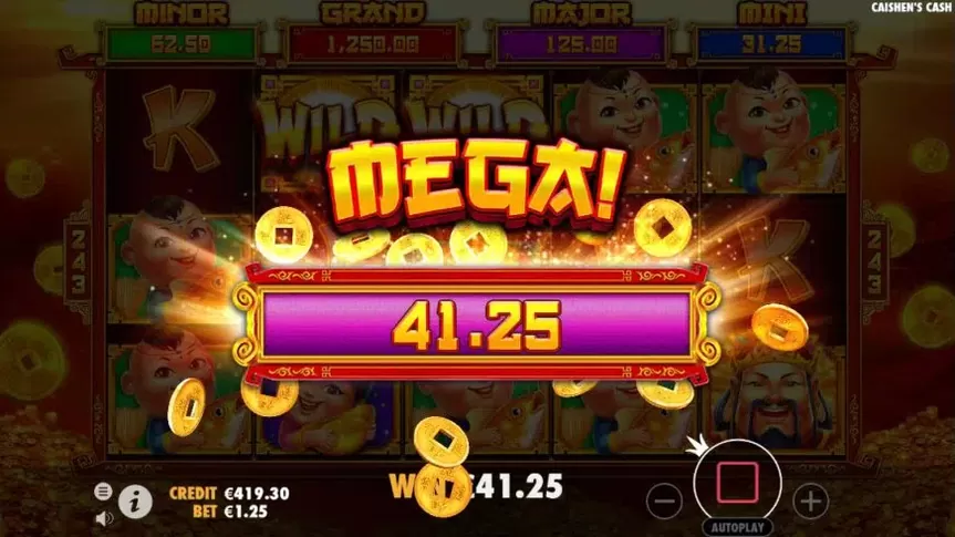 Caishen’s Cash slot screenshot 3