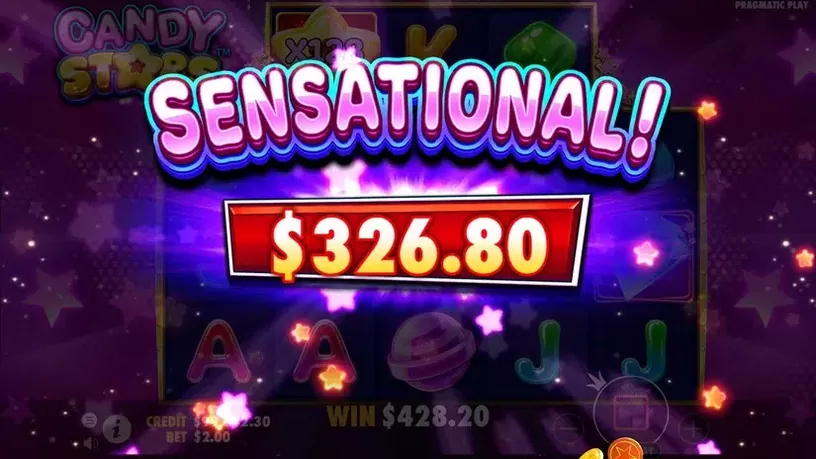 Candy Stars slot screenshot 7