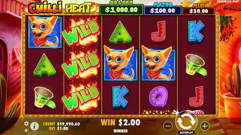 Chilli Heat slot screenshot 2