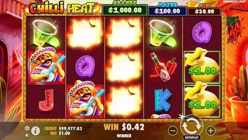 Chilli Heat slot screenshot 3