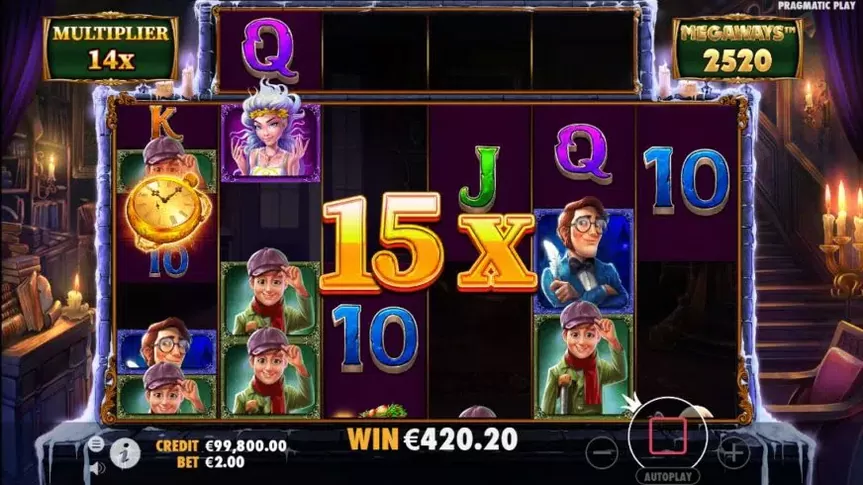 Christmas Carol Megaways slot screenshot 3
