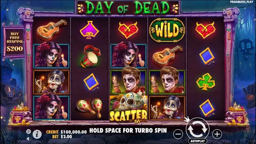 Day of Dead slot screenshot 1
