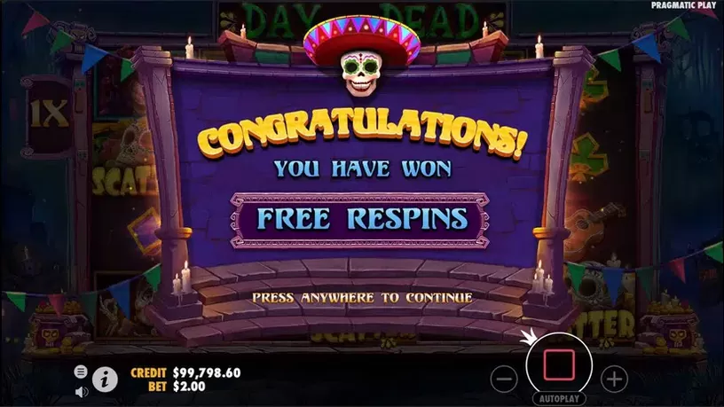 Day of Dead slot screenshot 5