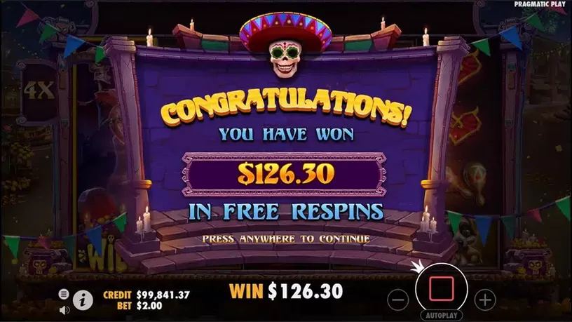 Day of Dead slot screenshot 7