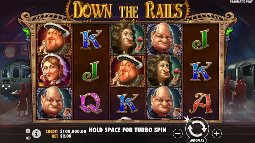 Down the Rails slot screenshot 1