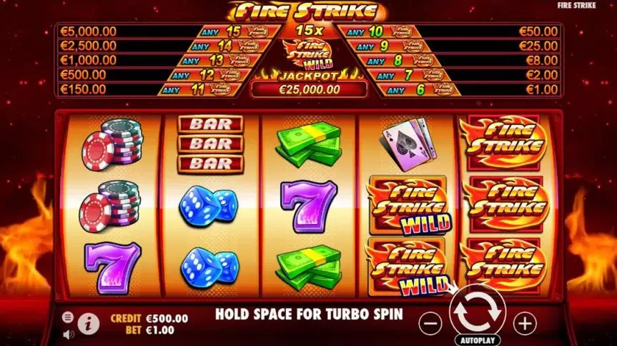 Fire Strike slot screenshot 1