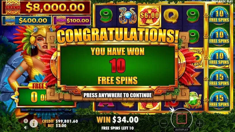 Firebird Spirit slot screenshot 4