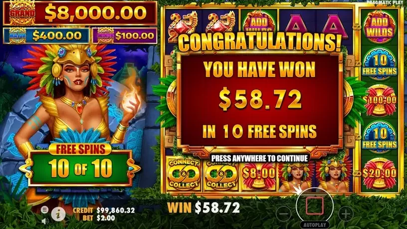 Firebird Spirit slot screenshot 6
