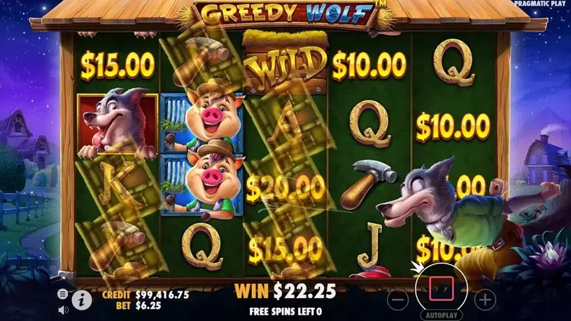 Greedy Wolf slot screenshot 7